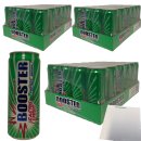 Booster Energy Drink Kaktusfrucht 3xVPE (72x0,33l Dose DPG) + usy Block