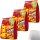 NicNacs Nacho Cheese Style Limited Edition 3er Pack (3x110g Packung) + usy Block