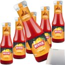 Werder Curry Orange Sauce 6er Pack (6x250ml Flasche) + usy Block
