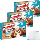 Ferrero hanuta Riegel Cocos 3er Pack (3x5x34,5g) + usy Block