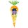hitschies brizzl Ufos Happy Carrot Oblaten-Kapseln mit Brausefüllung und frischen Zitrusgeschmack 3er Pack (3x75g Packung) + usy Block