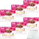 merci Yoghurt & Fruit Limited Edition 6er Pack (6x250g Packung) + usy Block