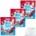 Riegelein Milk Bits Vollmilch-Haselnuss 3er Pack (3x185g Packung) + usy Block