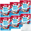 Riegelein Milk Bits Vollmilch-Haselnuss 6er Pack (6x185g Packung) + usy Block