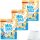 Riegelein Milk Bits weisse Schokolade 3er Pack (3x166g Packung) + usy Block