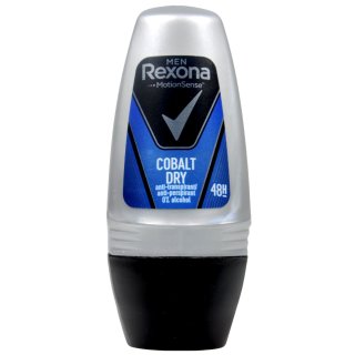 Rexona Men Anti-Transpirant Deo Roll-On Cobalt Dry 48-Stunden-Schutz (50ml)