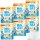 Riegelein Milk Bits weisse Schokolade 6er Pack (6x166g Packung) + usy Block