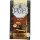 Ferrero Schokolade Rocher Schokoladen Tafel dunkel 55% Haselnuss salted Caramel 3er Pack (3x90g Tafel) + usy Block
