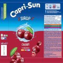 Capri Sun Sirup Kirsche + vitamins (600ml Flasche)