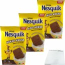 Nestle Nesquik Kakao Kekse 3er Pack (3x300g Beutel) + usy Block
