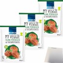 Edeka my Veggie Vegane Trockenmischung für Frikadellen 3er Pack (3x100g Packung) + usy Block
