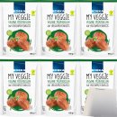 Edeka my Veggie Vegane Trockenmischung für Frikadellen 6er Pack (6x100g Packung) + usy Block