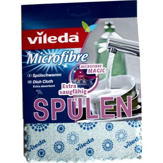 Vileda 132502 Microfaser Spülschwamm (1St)