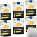 Edeka Gourmet-Sauerkraut fein gewürzt 6er Pack (6x400g Packung) + usy Block