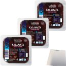 Liakada Kalamata Oliven mit Stein 3er Pack (3x100g...