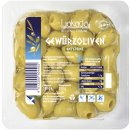 Liakada Grüne Gewürzoliven entsteint 6er Pack (6x100g Packung) + usy Block