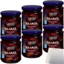 Liakada Kalamata Oliven mit Stein 6er Pack (6x110g Glas)...