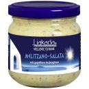 Liakada Melitzano-Salata mit gegrillten Auberginen creme...