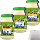 Thomy Gourmet Remoulade mit Kräutern und Essiggurken 3er Pack (3x250ml Glas) + usy Block