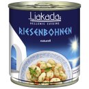 Liakada Riesenbohnen Naturell 6er Pack (6x170g Dose) + usy Block