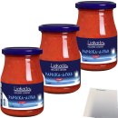 Liakada Paprika-Ajvar Scharf 3er Pack (3x330g Glas) + usy...