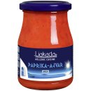 Liakada Paprika-Ajvar mild 6er Pack (6x330g Glas) + usy Block