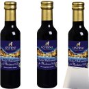 Leverno Aceto Balsamico Di Modena IGP 3er Pack (3x250ml Flasche) + usy Block