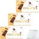 Merci Kaffee-Sahne Tafelschokolade 3er Pack (3x100g...