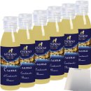 Leverno Crema Al Condimento Bianco weiße Balsamico-Creme 6er Pack (6x180g Flasche) + usy Block