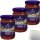 Leverno Pesto Al Peperoncino scharfes Pesto 3er Pack (3x130g Glas) + usy Block