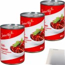 Jeden Tag Chili-Bohnen 3er Pack (3x400g Dose) + usy Block