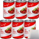 Jeden Tag Chili-Bohnen 6er Pack (6x400g Dose) + usy Block