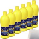 Leverno Zitronen-Fix 6er Pack (6x500ml Flasche) + usy Block
