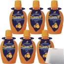 Leverno Orangen-Fix aus Italien 6er Pack (6x100ml Flasche) + usy Block