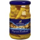 Leverno Peperoni Lombardi mild 6er Pack (6x140g Glas) + usy Block