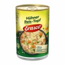 Erasco 1 Portion Hühner Reis-Topf  3er Pack (3x400g Dose)