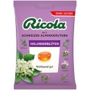 Ricola Holunder-Blüten Bonbon ohne Zucker 3er Pack (3x75g Packung) + usy Block
