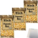 Nick Popcorn-Mais 3er Pack (3x500g Packung) + usy Block