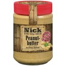 Nick Peanutbutter Crunchy 3er Pack (3x350g Glas) + usy Block