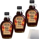 Nick Kanadischer Ahornsirup 3er Pack (3x250ml Flasche) + usy Block