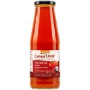 Campo Verde demeter Bio Tomaten passiert 3er Pack (3x700ml Flasche) + usy Block