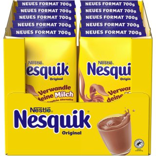 Nestle Nesquik Kakaopulver Originalbeutel VPE (10x700g Packung)
