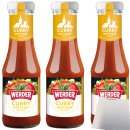 Werder Curry Ketchup Delikat 3er Pack (3x250ml Flasche) +...