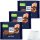 Ritter Sport Nugat Vollmilchschokolade mit Nugat Füllung 3er Pack (3x100g Tafel) + usy Block