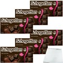 Schogetten Edel Zartbitter Schokolade 50% Kakao 6er Pack...