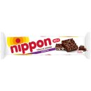 Nippon Häppchen Puffreis mit Zartbitterschokolade 3er Pack (3x200g Packung) + usy Block