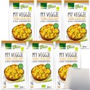 Edeka Bio Chicken Curry Veganes Fertiggericht 6er Pack (6x120g Packung) + usy Block