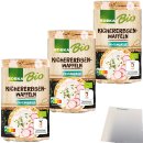 Edeka Bio Kichererbsen-Waffel mit Reis High Protein 3er Pack (3x100g Packung) + usy Block
