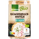 Edeka Bio Kichererbsen-Waffel mit Reis High Protein 3er Pack (3x100g Packung) + usy Block