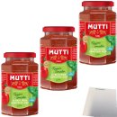 Mutti Pastasauce Basilikum 3er Pack (3x400g Glas) + usy...